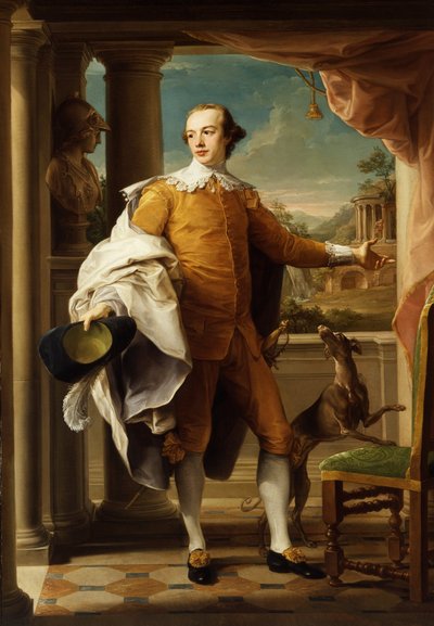 Portrait of Sir Wyndham Knatchbull-Wyndham by Pompeo Batoni